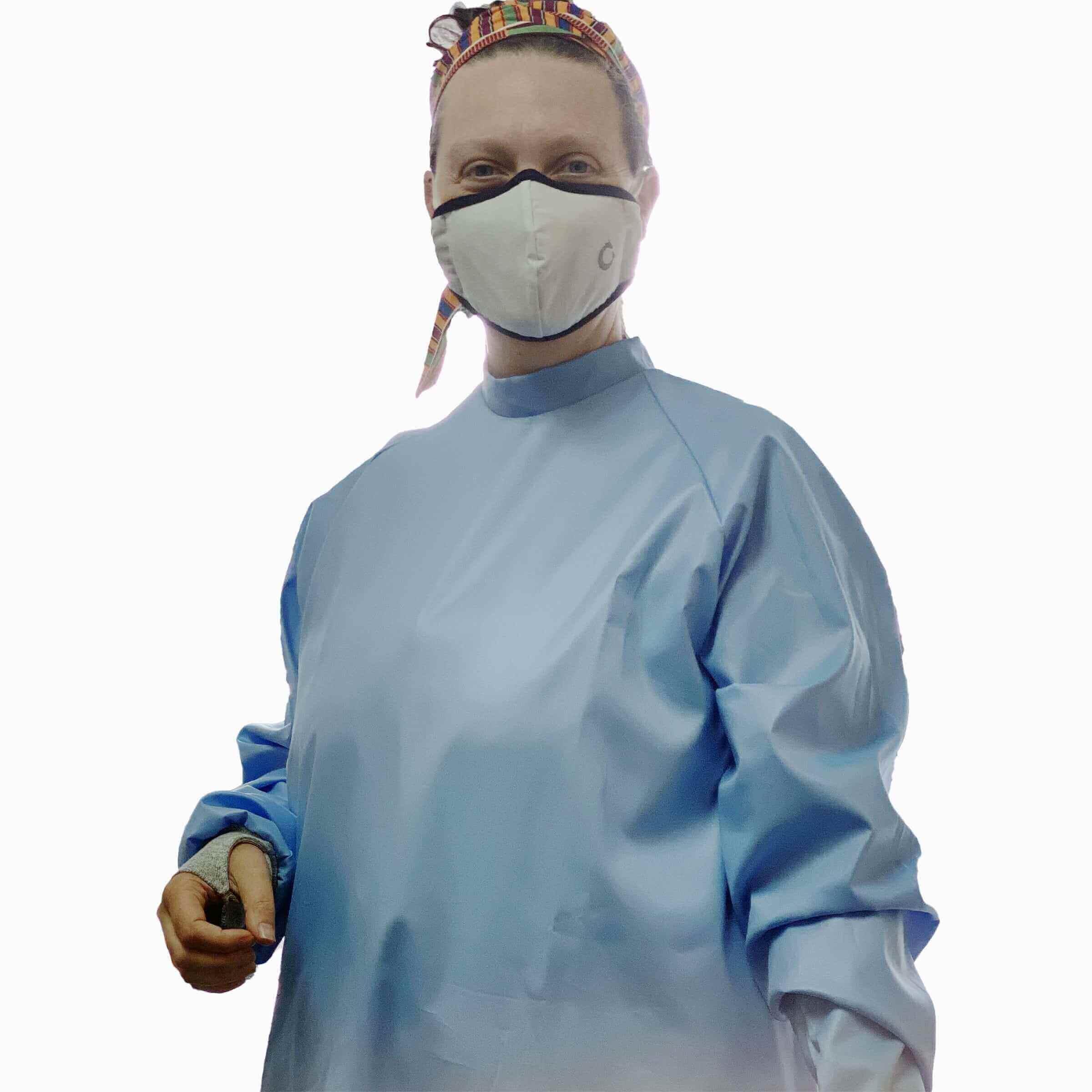 CareAline Isolation Gown and Mask